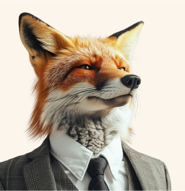 Лиса с бизнес пакета