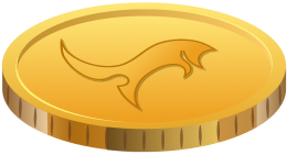 Изображение фирменной монетки fox-d